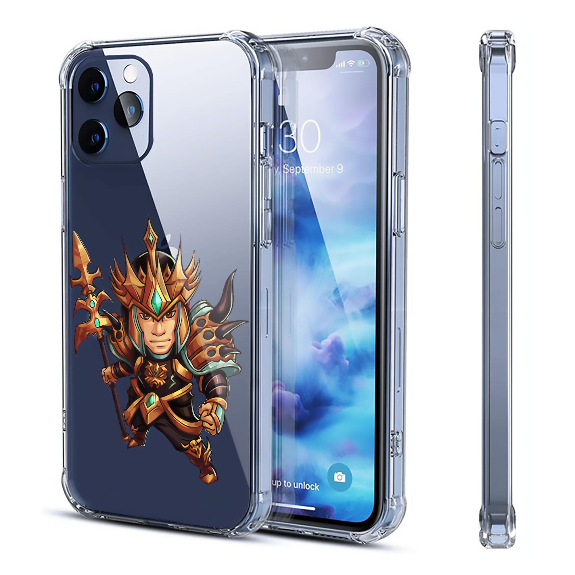 （画像用） リーグ・オブ・レジェンド League of Legends LOL 【iPhone 12シリーズ対応】透明スマホケース（クリアソフトケース）